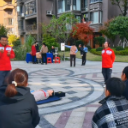 鹤城区红十字急救培训走进凯瑞名门小区