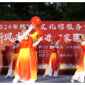 鹤城区文化馆举行文明新风尚文化进万家惠民演出活动