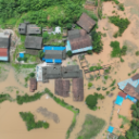 【防汛救灾一线】鹤城区：城市低洼地带农田民房被淹  急调12台潜水泵排涝除险