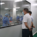 鹤城区中小学校代表参观食品生产企业
