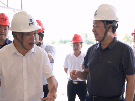 唐成调研怀仁康养园项目建设及周边环境整治工作