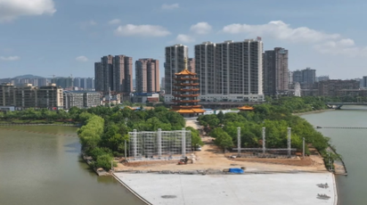 【聚力“一迎三创” 提升城市品质】福地光影逐渐成型  鹤鸣洲蝶变待揭晓