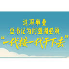 一见·这项事业，总书记为何强调必须“一代接一代干下去”