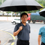 唐成调研省旅发大会重点项目建设及周边环境整治、安全生产工作并巡河