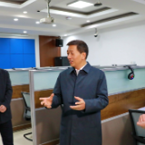 许忠建韦朝晖专题调研“机器管招投标”工作