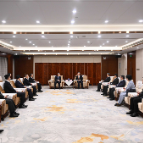 沈晓明会见泰国正大集团资深董事长谢国民一行