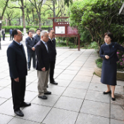 沈晓明毛伟明毛万春调研“馆园融合”工作