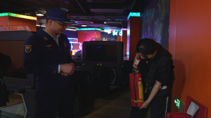 鹤城区城中街道：五一节前安全大检查  筑牢消防安全与食品安全双重防线