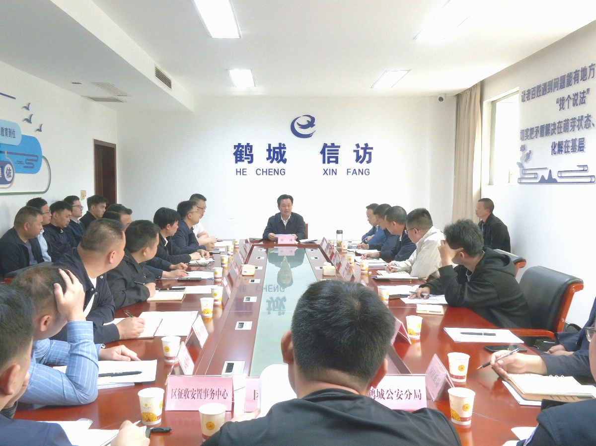 唐成主持召开全区“两应两不”、民生领域信访问题集中治理专项工作调度会