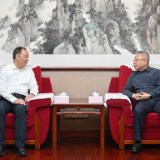 沈晓明与天津大学党委书记杨贤金一行会谈