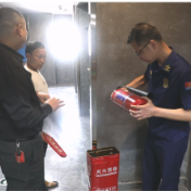 【扎实开展安全生产风险隐患大排查大整治工作】鹤城区消防救援大队联动开展安全生产风险隐患大排查大整治