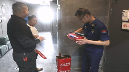 【扎实开展安全生产风险隐患大排查大整治工作】鹤城区消防救援大队联动开展安全生产风险隐患大排查大整治