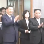 习近平参访朝鲜劳动党中央干部学校