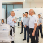 沈晓明走访调研爱尔眼科医院集团股份有限公司
