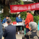 鹤城区疾控中心开展肿瘤防治宣传活动