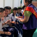 怀北路社区：清廉志愿服务队为学生暑期安全保驾护航