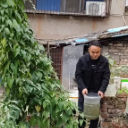 三角坪社区集中清理菜地桶装积水 筑牢病媒防控屏障