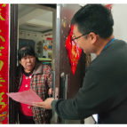 心街坊社区启动人口普查抽样 精准摸排绘民生图景