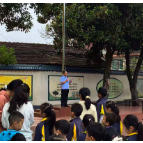 鹤城区司法局:“开学第一课”,送法入校园