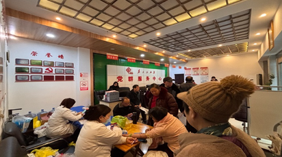 河西街道舞阳社区开展免费义诊志愿服务活动