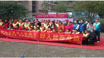 城中街道第二社区卫生服务中心开展"3·5学雷锋志愿服务活动"