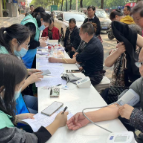 城中街道第二社区卫生服务中心开展健康体检