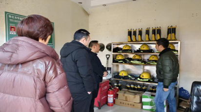 城中街道榆市村开展安全生产巡查及消防安全知识宣传工作