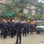 区渣土事务中心联合迎丰街道开展渣土管理专项整治行动