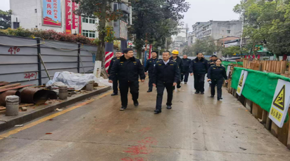 鹤城区渣土事务中心开展建筑垃圾专项整治行动