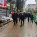 鹤城区渣土事务中心开展建筑垃圾专项整治行动