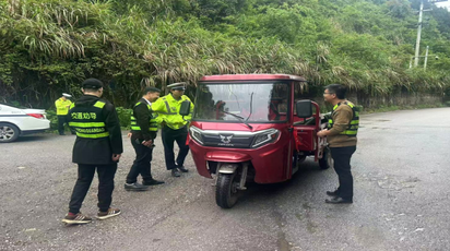 城中街道扎实开展农村道路交通安全宣传整治行动