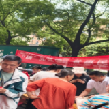 鹤城区疾控中心开展“防治碘缺乏病日”宣传