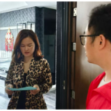 人民路社区开展消防安全入户宣传活动