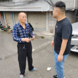 三角坪社区开展困难老党员走访慰问