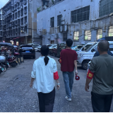 斜水塘社区开展中元节禁烧巡查引导专项行动