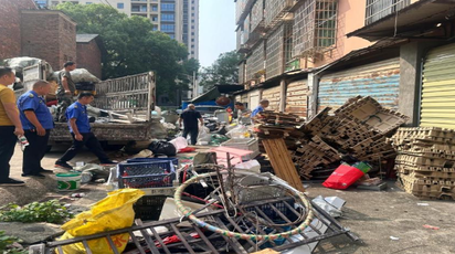 迎丰街道顺天桥社区：多方联动清顽疾 改善环境暖民心