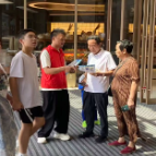 鹤洲社区开展电子社保卡宣传推广活动