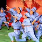 云箭社区举办“平安筑梦·文明有约”校警社平安共建迎国庆文艺汇演