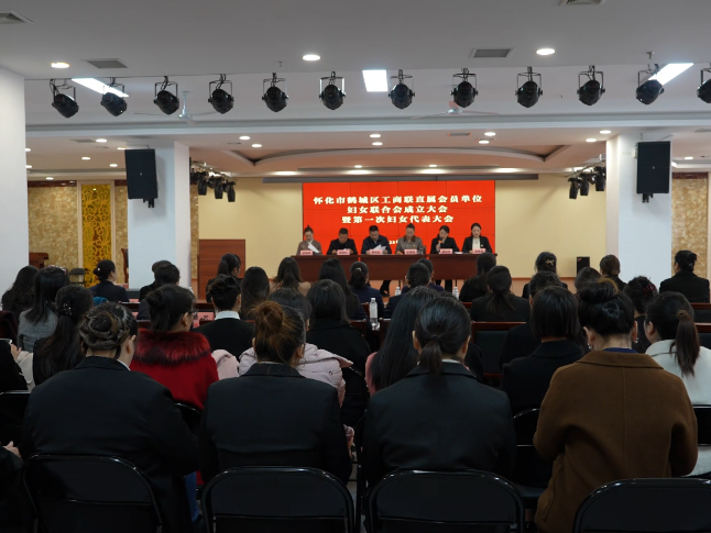 鹤城区工商联直属会员单位妇女联合会第一次代表大会暨第一届执委会召开