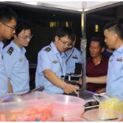 鹤城区市场监管局开展计量器具突击检查