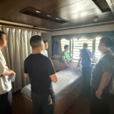 城南街道高铁南社区：开展防盗网逃生窗口专项排查