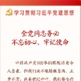 学习新语·铸魂强党｜全党同志务必不忘初心、牢记使命
