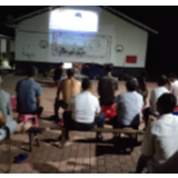 葛竹坪镇：“惠民电影”架起了那座“桥梁”
