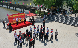 加快文旅融合 建设美丽溆浦--思蒙健身步道风雨桥项目开工