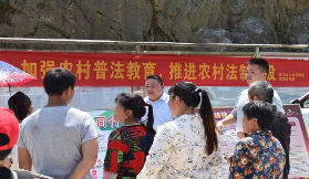 桥江镇:普法宣传进农村 助力乡村振兴