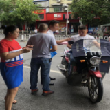 交通顽瘴痼疾整治｜卢峰镇：“一盔一带” 安全常在