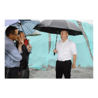 彭丁峰到乡镇调研督导生态环境保护、安全生产、地质灾害防治和防汛备汛等工作