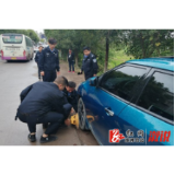 观音阁镇赶集日集中整治道路交通顽瘴痼疾