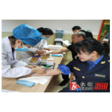 县城市管理和综合执法局组织干部职工开展健康体检活动