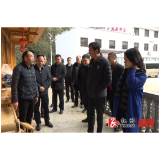 李舜到我县三江镇朱溪村考察调研